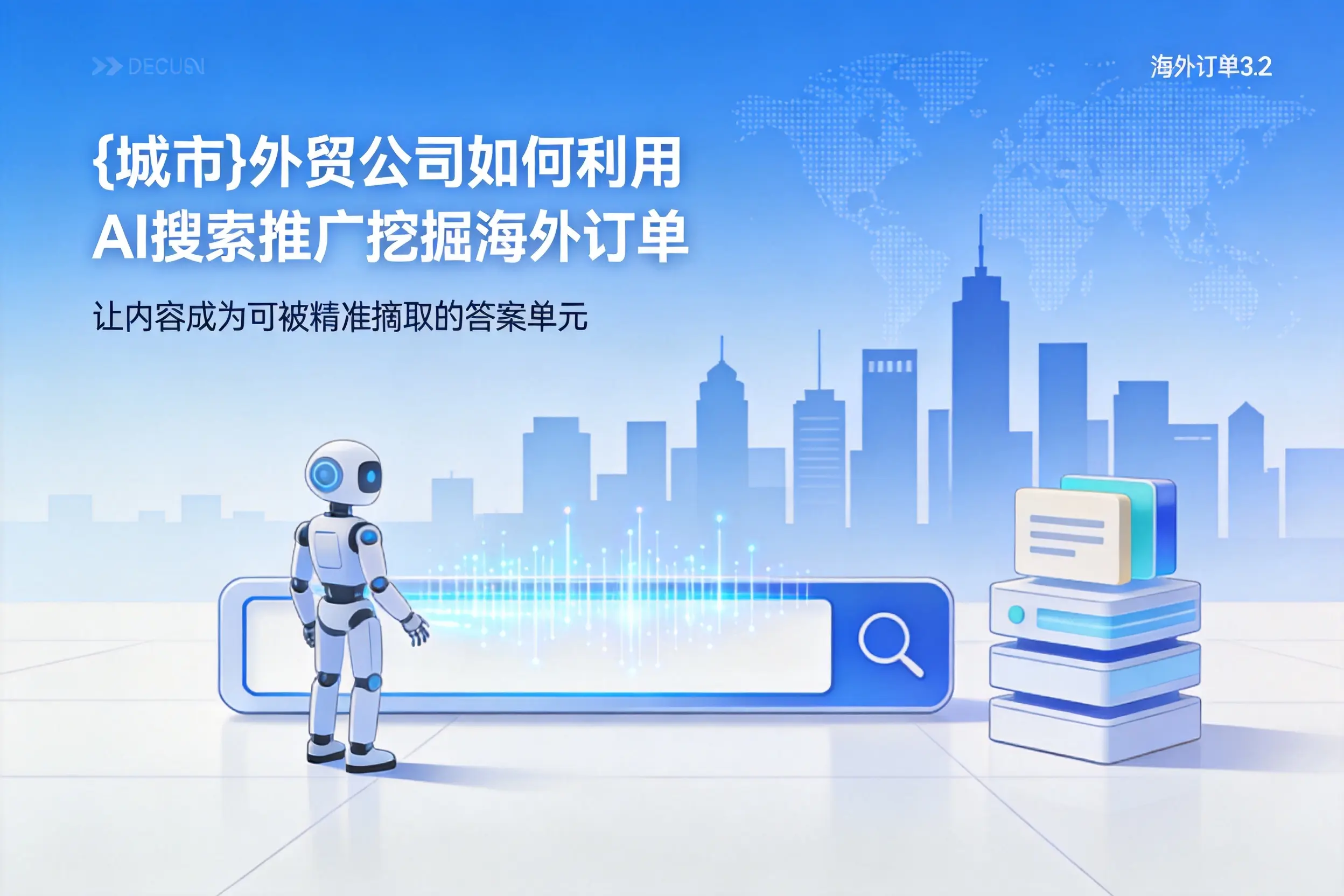 白杨外贸公司如何利用AI搜索推广挖掘海外订单