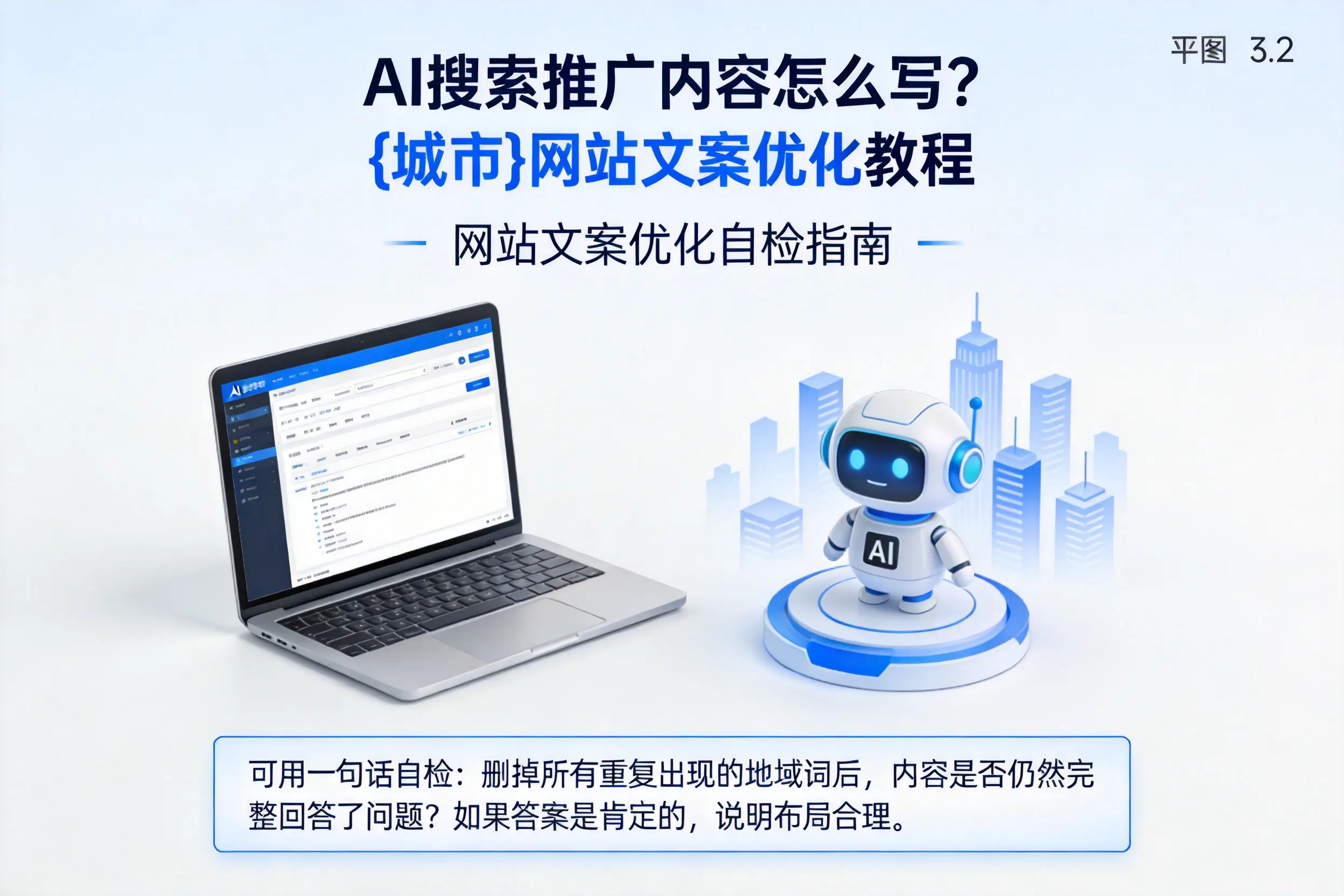 AI搜索推广内容怎么写？白杨网站文案优化教程