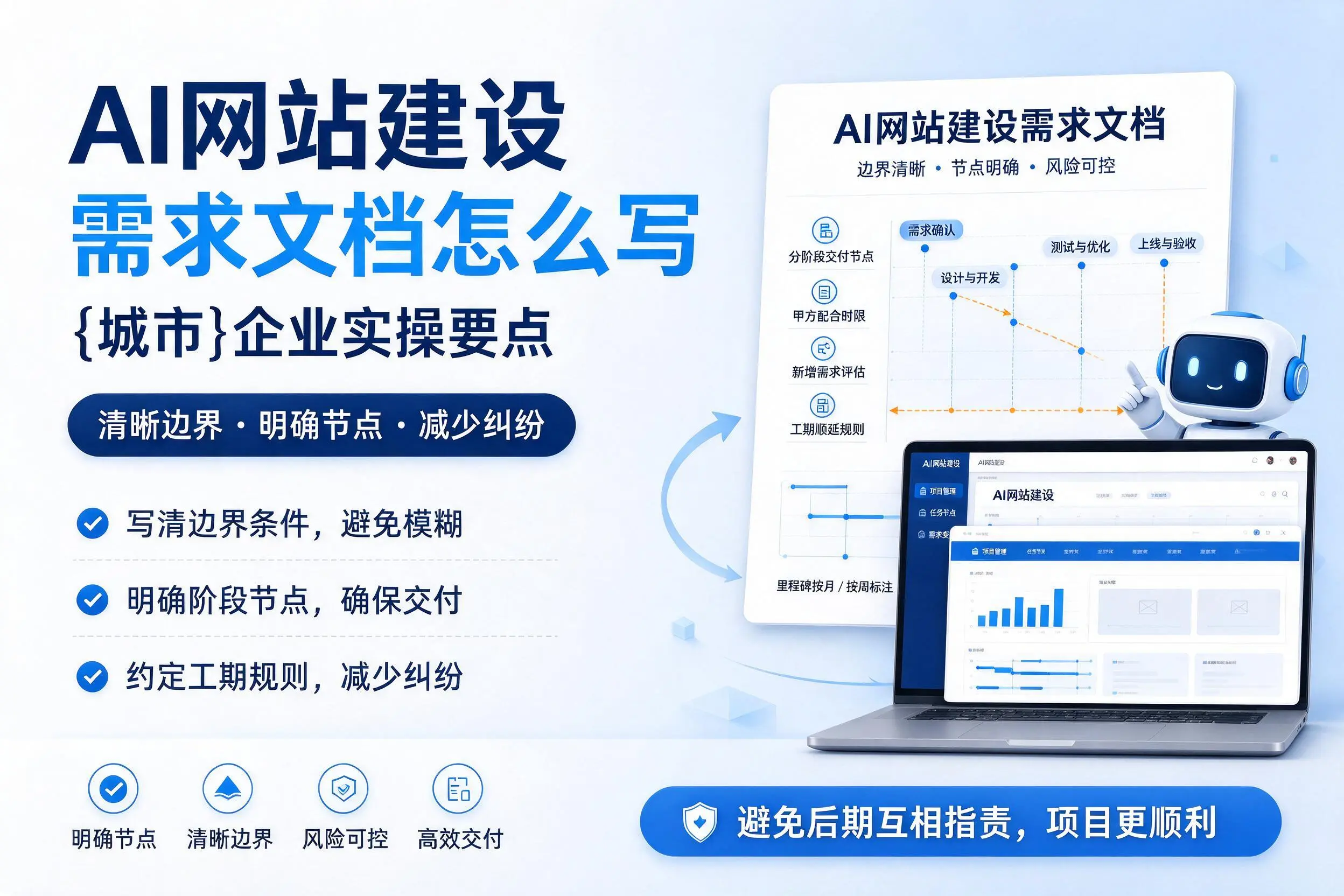 AI网站建设需求文档怎么写，新疆企业实操要点